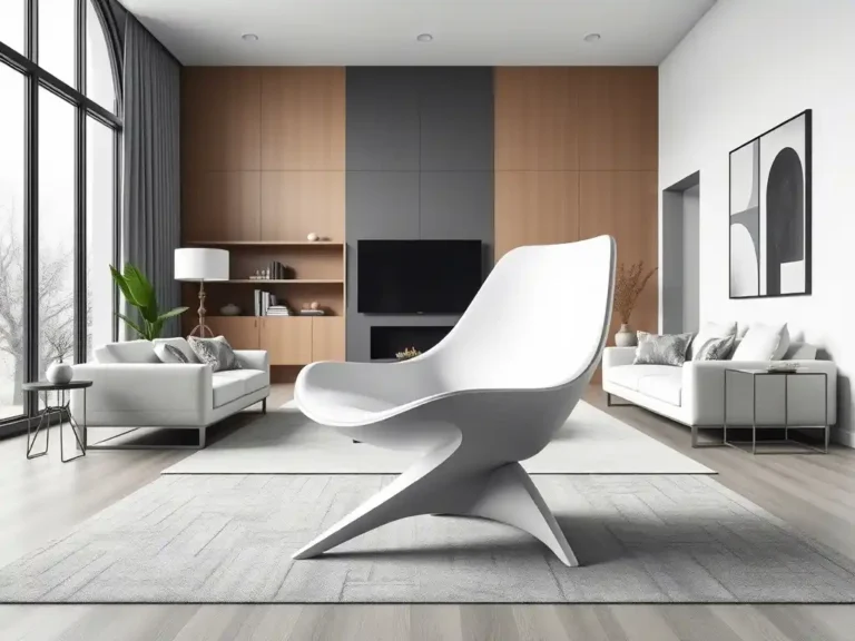 Futuristic 3D Printed Home Decor