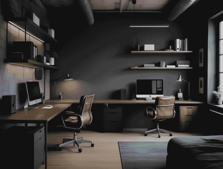 Home Office Ideas for Men