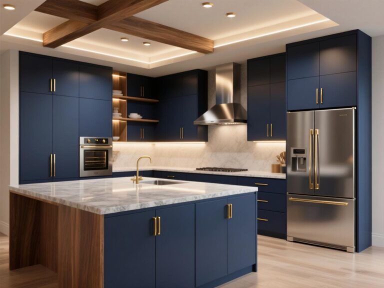 Navy Blue Cabinets Kitchen Ideas