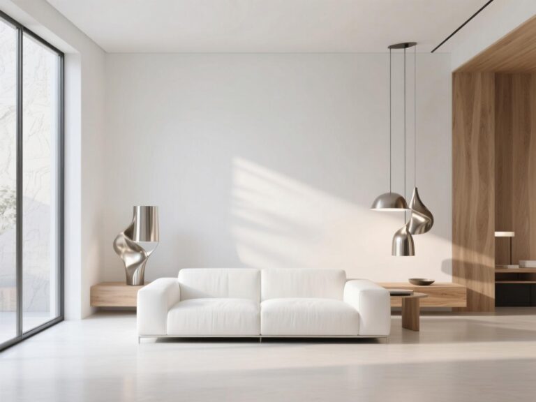 Minimalist White Living Room Ideas
