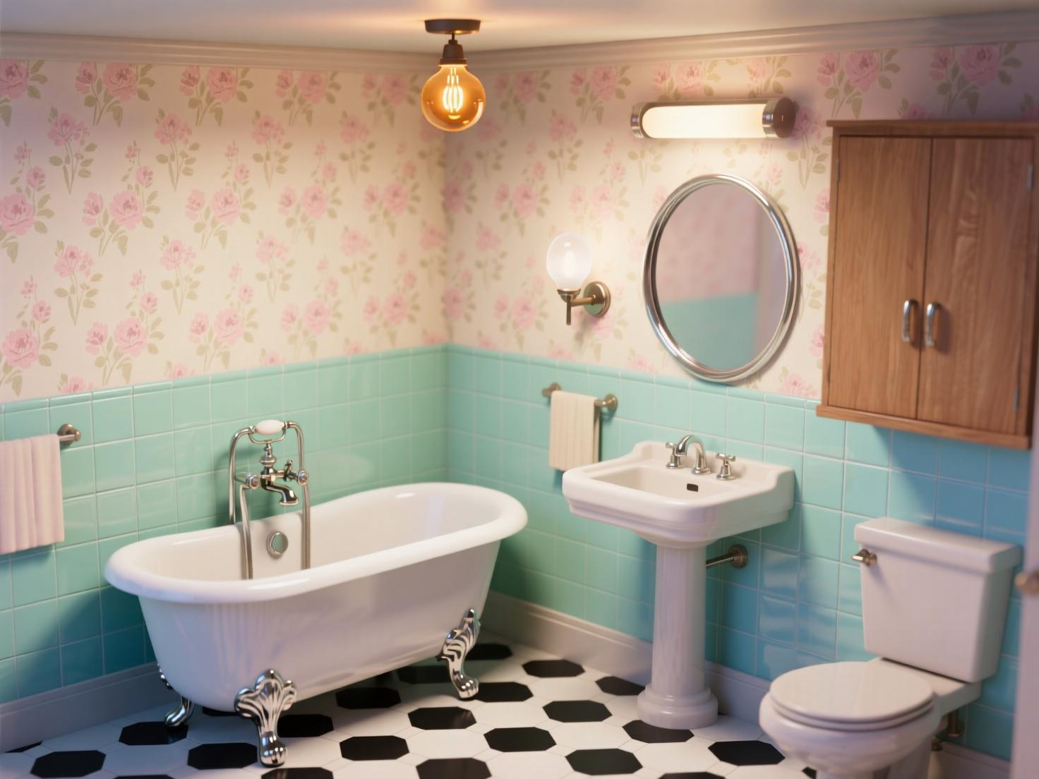 1950s Bathroom Remodel