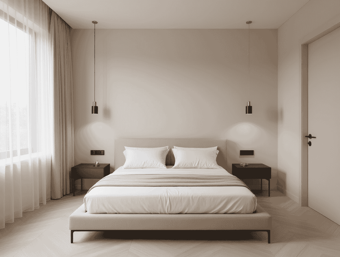Luxury Minimalist Bedroom