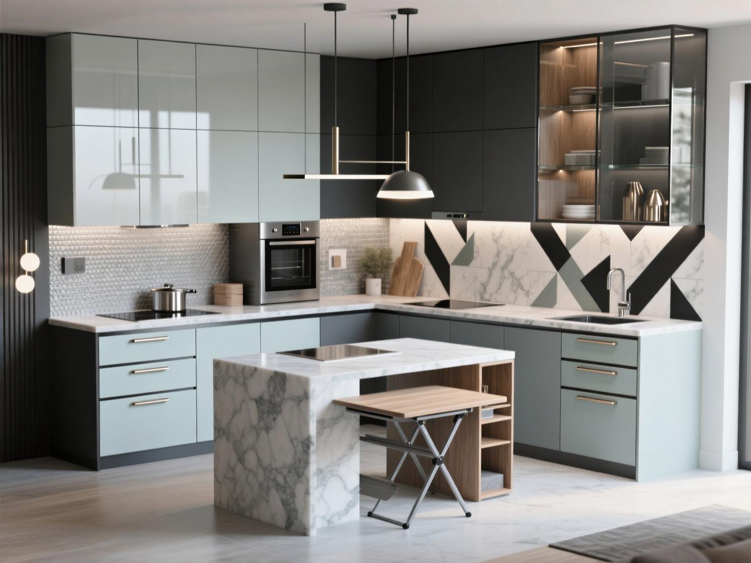 Small Kitchen Modern Design Idea