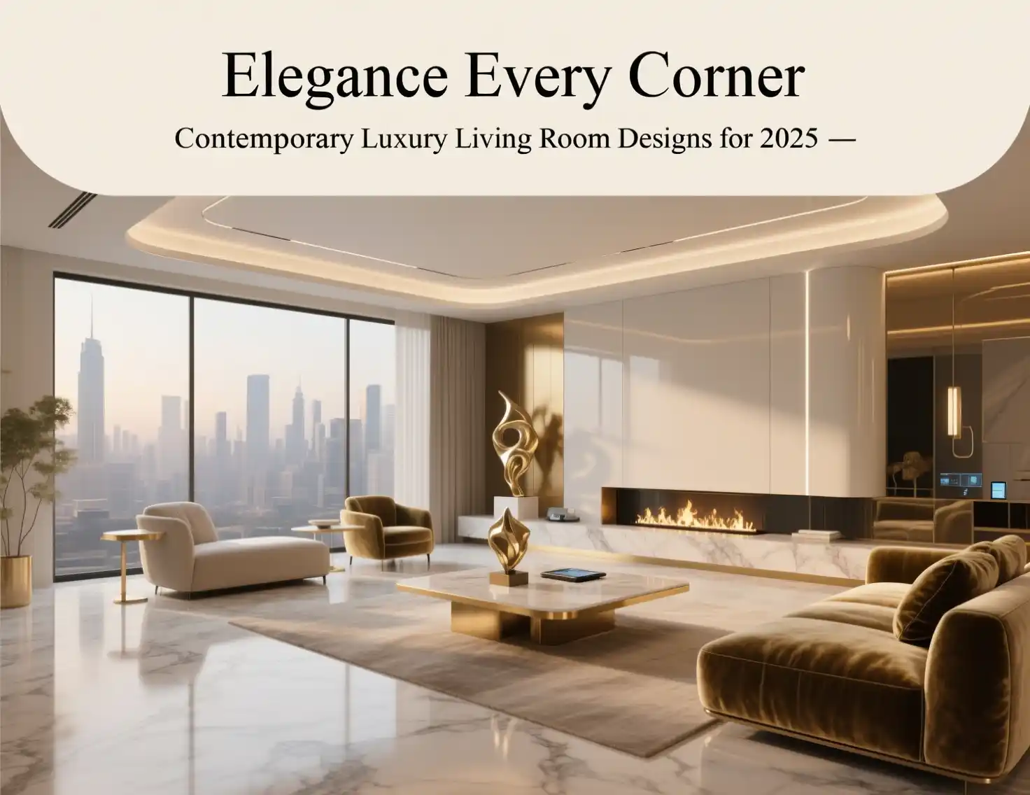 Contemporary Luxury Living Room Designs