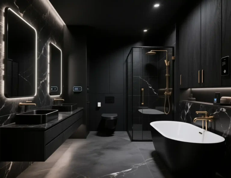 Modern Bathroom Design Black Ideas