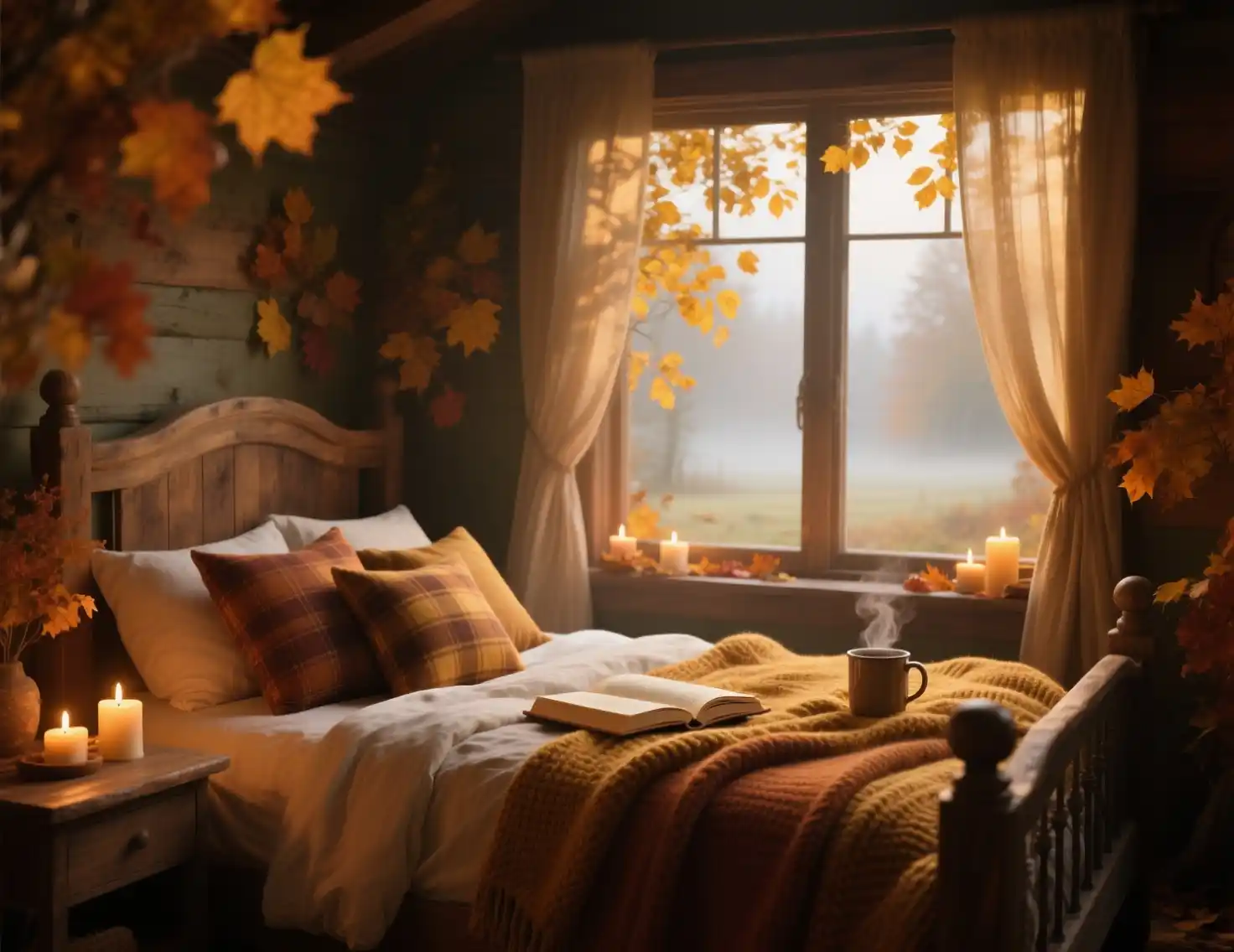 Cozy Fall Bedroom Ideas