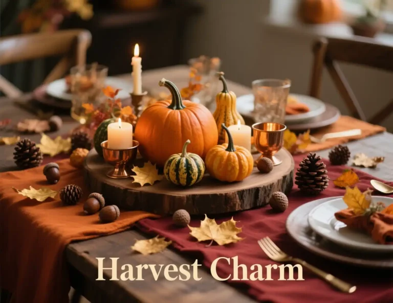 Fall Dining Table