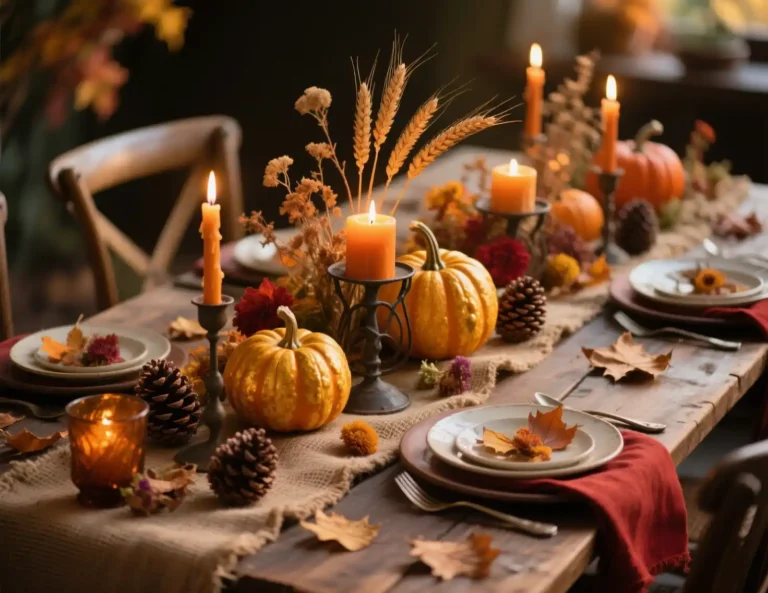 Fall Dining Room Table
