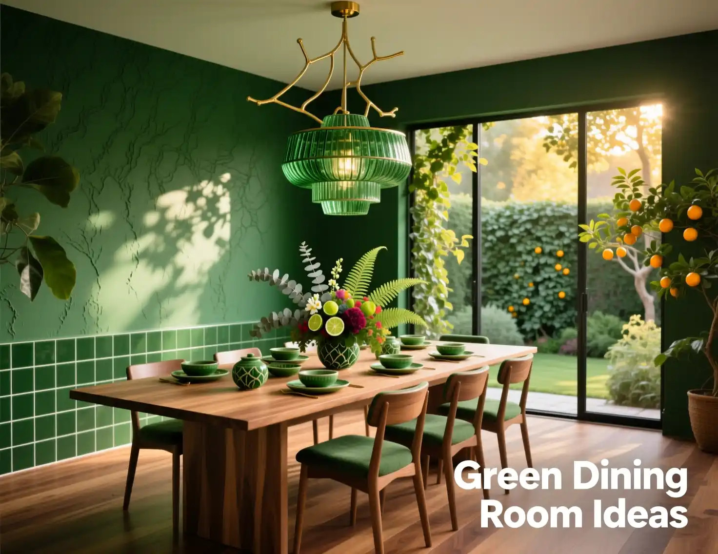 Green Dining Room