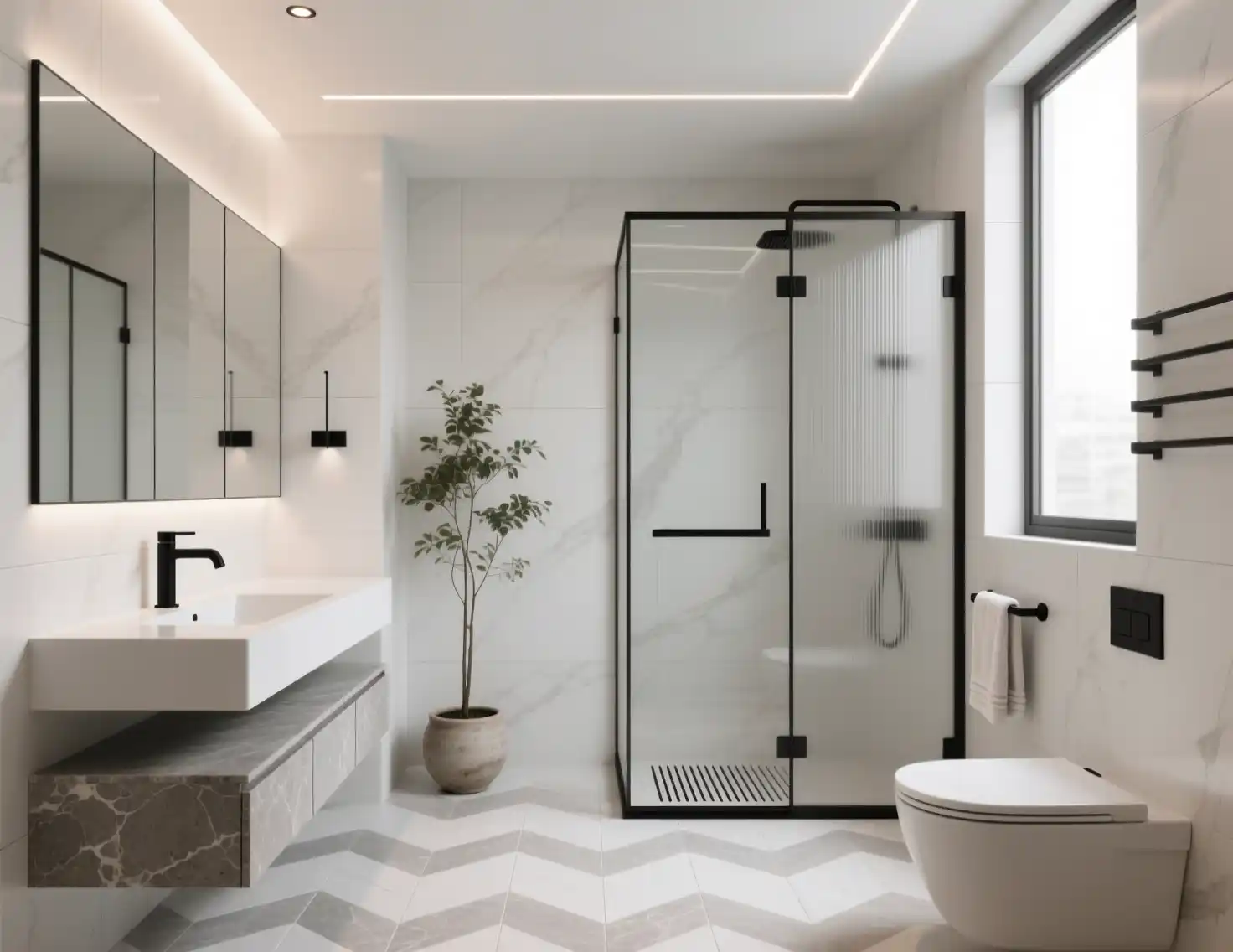Modern Minimalist Bathroom Design