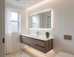 Simple Half Bathroom Ideas