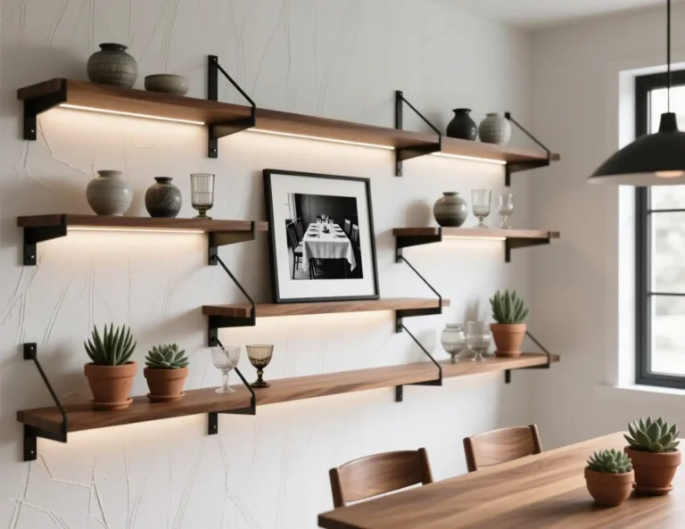Dining Room Shelving Ideas