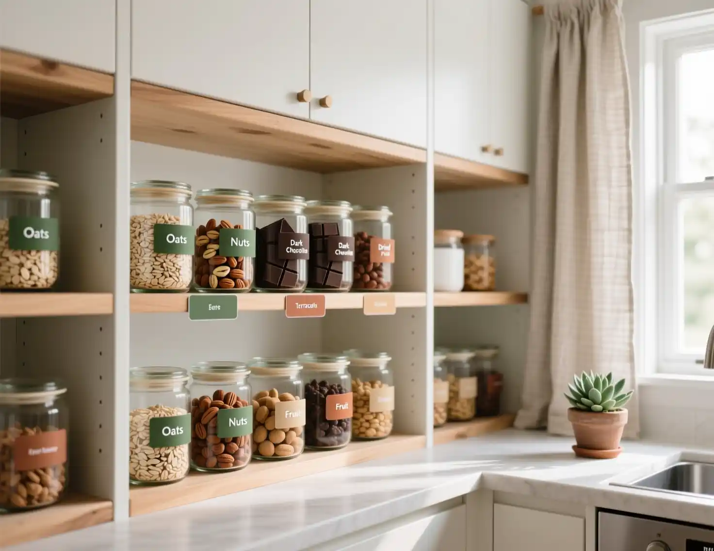 Pantry Snack Organization