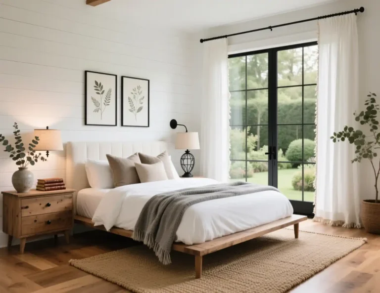 Modern Farmhouse Bedroom Decor