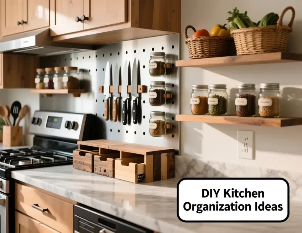 DIY Kitchen Organization Ideas