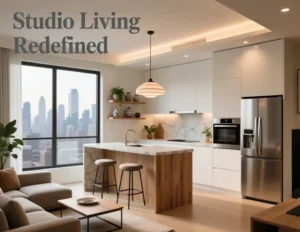 Studio Apartment Ideas with Kitchen