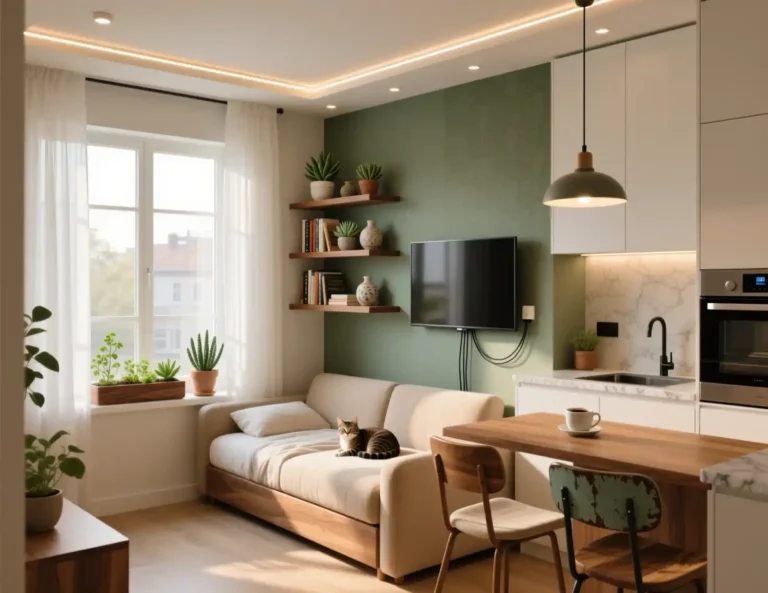 Cute Studio Apartment Ideas