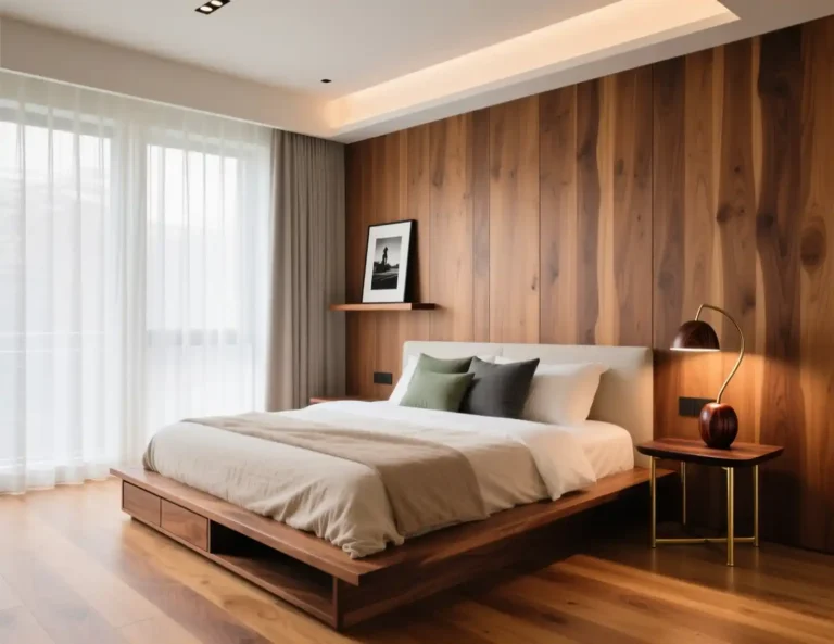 Cherry Wood Bedroom Decor Ideas