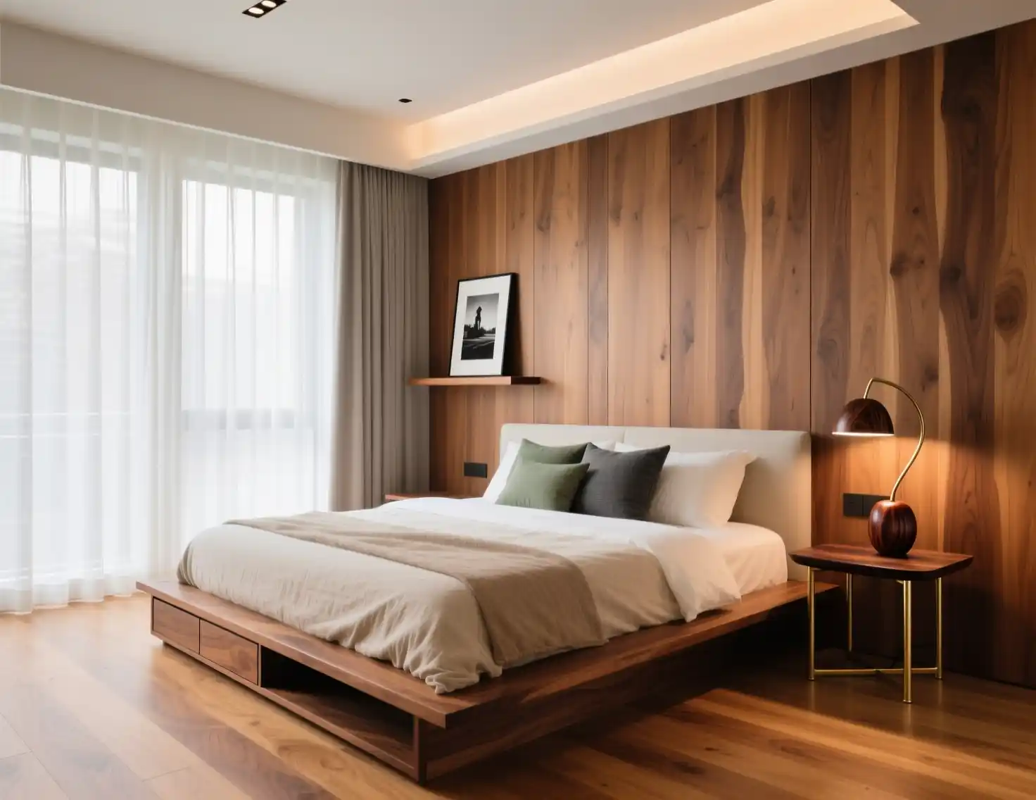 Cherry Wood Bedroom Decor Ideas