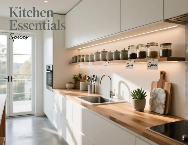 Aesthetic Kitchen Organization