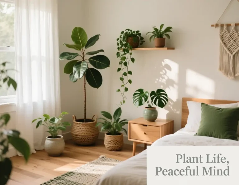 Bedroom Plants Decor Ideas