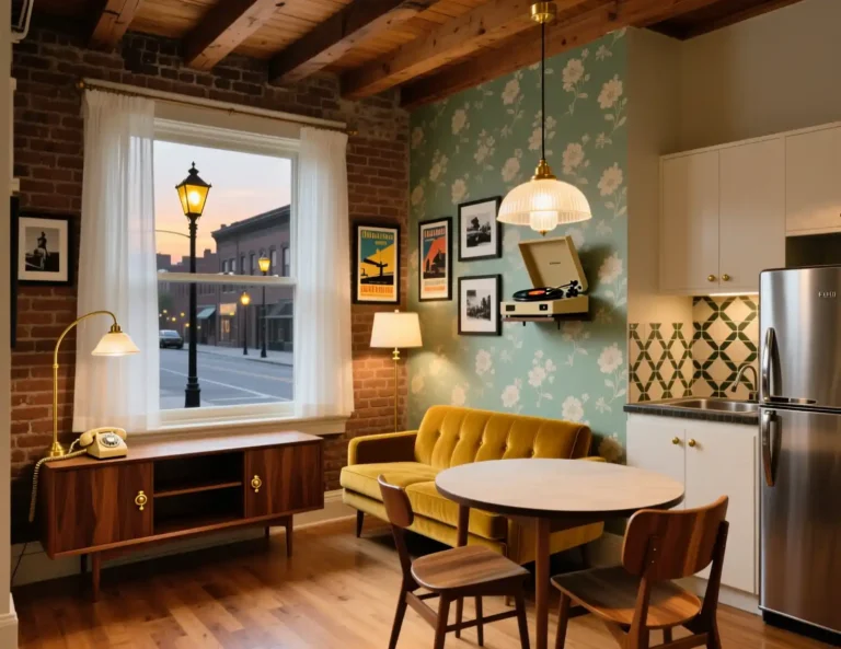 Vintage Studio Apartment Ideas