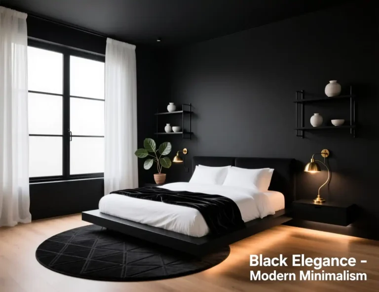 Black Bedroom Decor Ideas