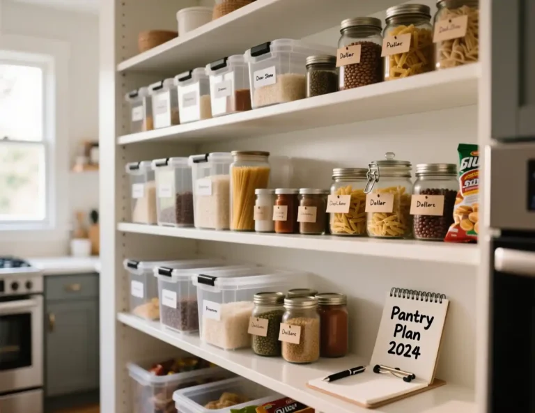 Dollar Store Pantry Organization Ideas