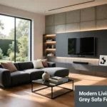 Living Room Designs with Grey Sofa