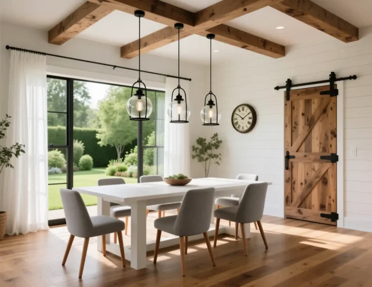 Modern Farmhouse Dining Room Ideas