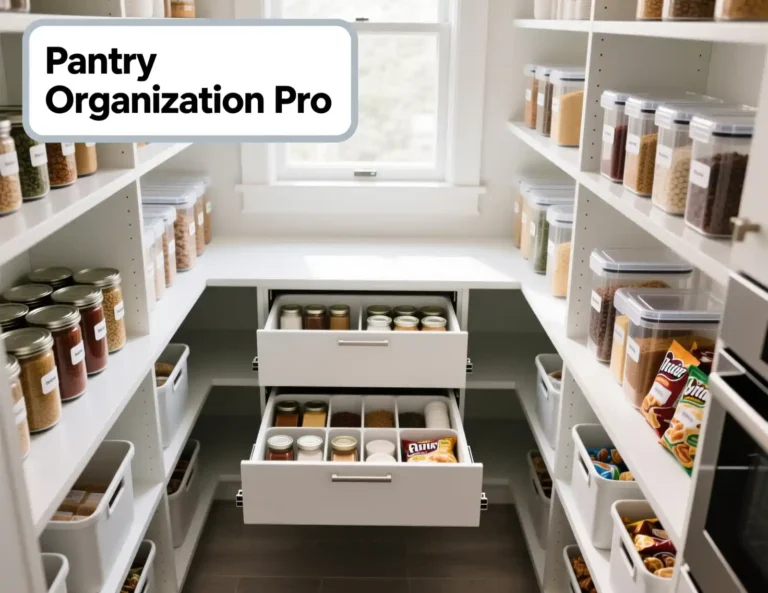Pull Out Pantry Organization