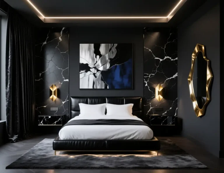 Dark Bedroom Decor