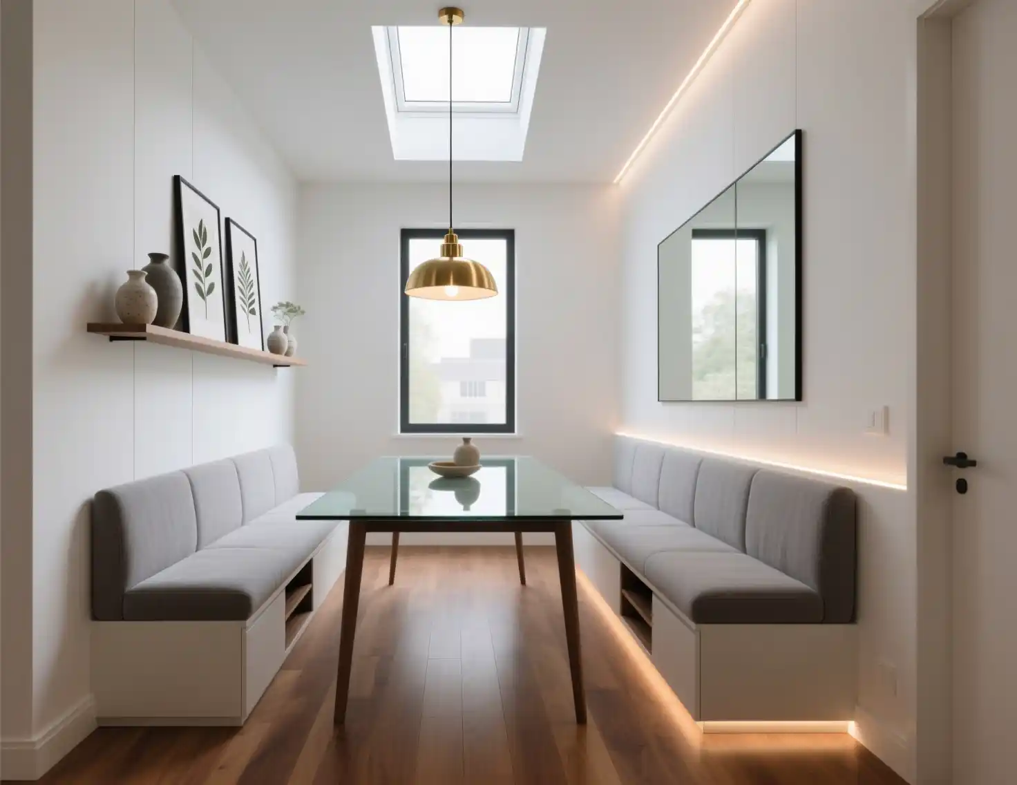 Narrow Dining Room