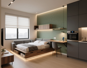 500 Sq Ft Studio Apartment Layout