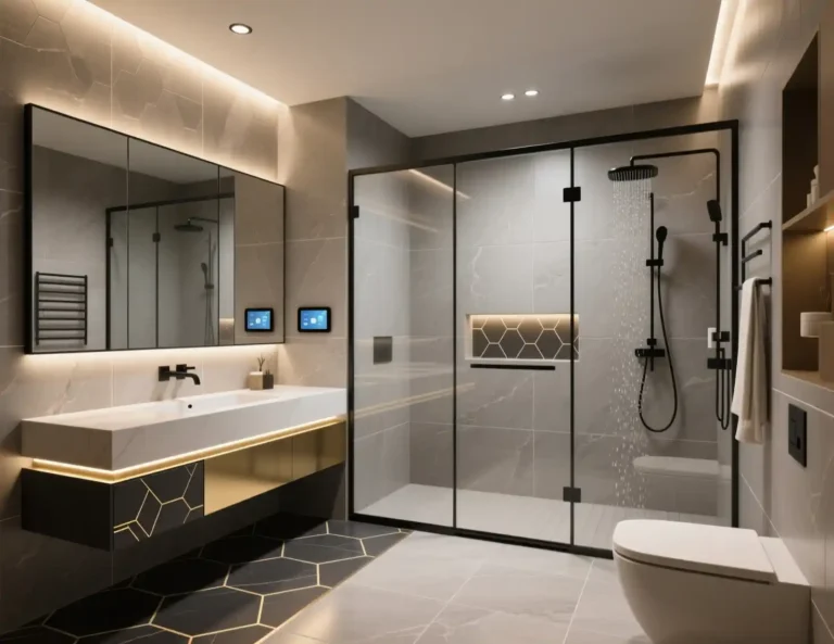 Modern Bathroom Tiles Design Ideas