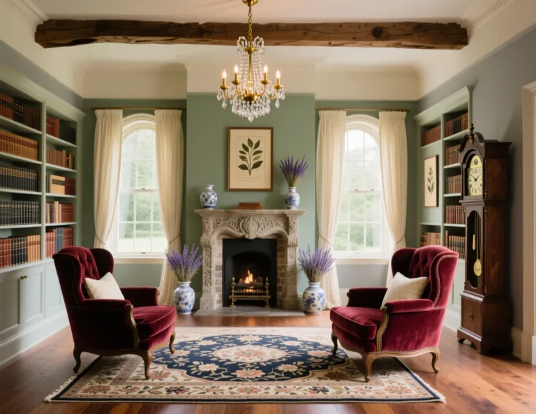 English Country House Interior