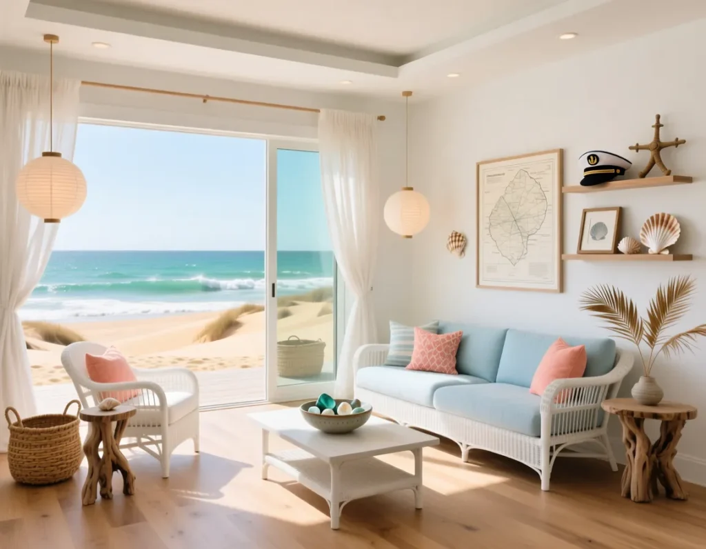 Beach House Interior Living Room