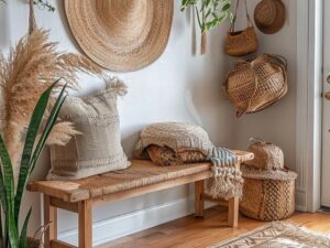 Boho Entryway Table