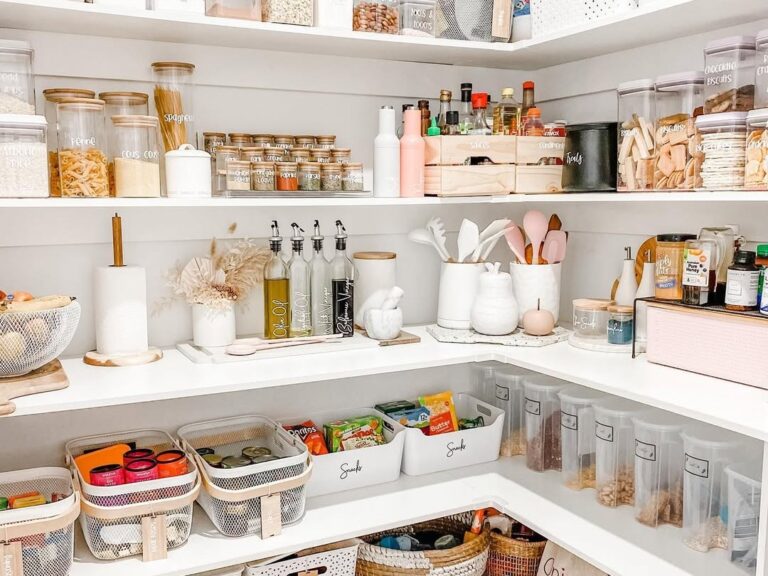 Cheap Pantry Organization