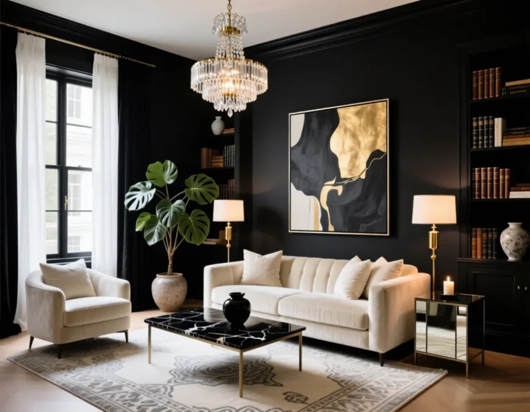 Black House Interior Design