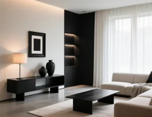 Black House Aesthetic Interior