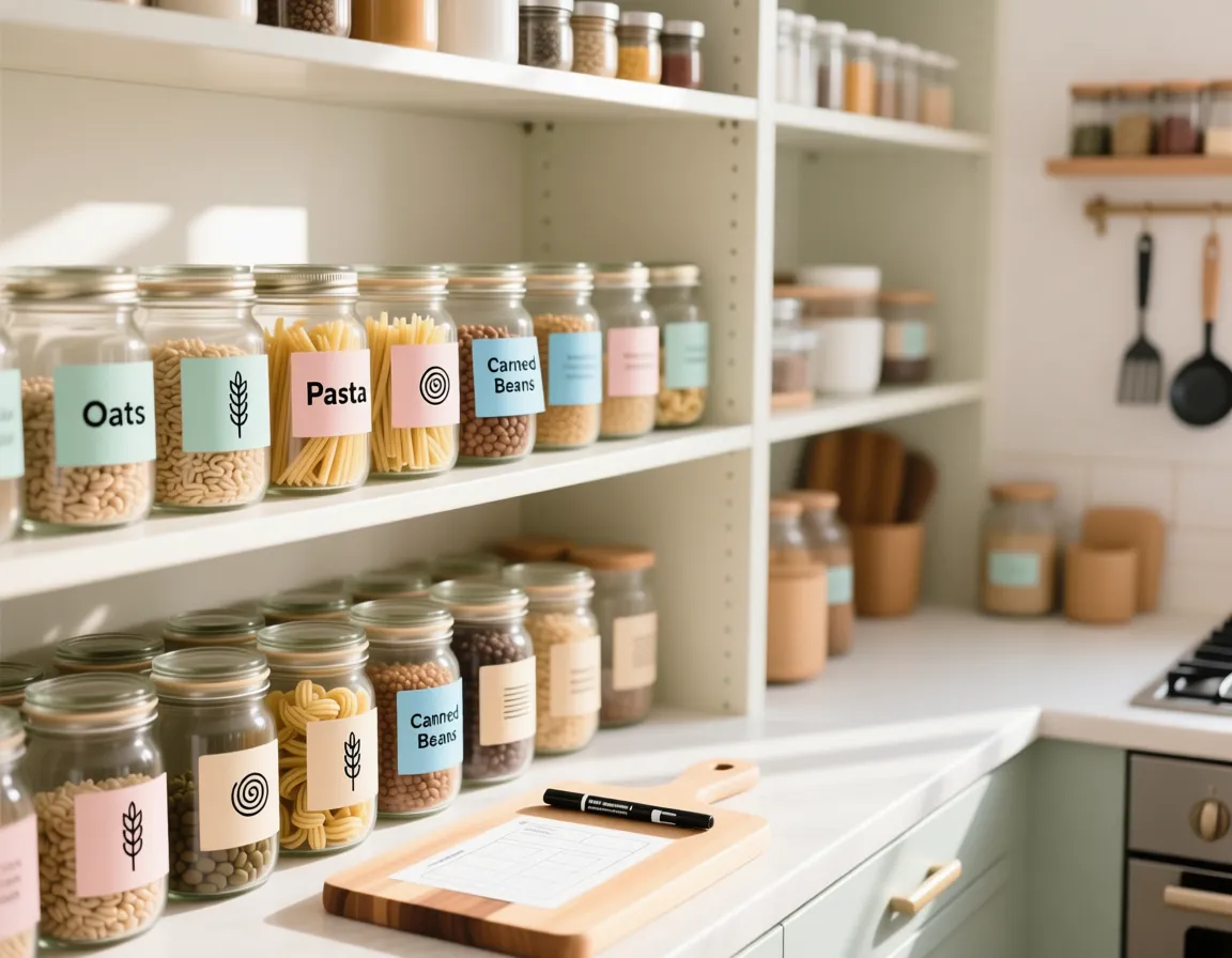 Pantry Organization Labels