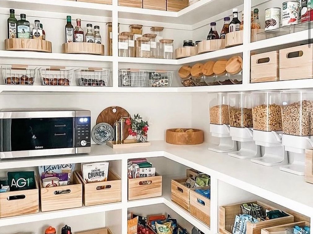 Cabinet Pantry Organization