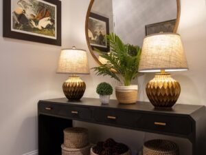 Black Console Table Entryway
