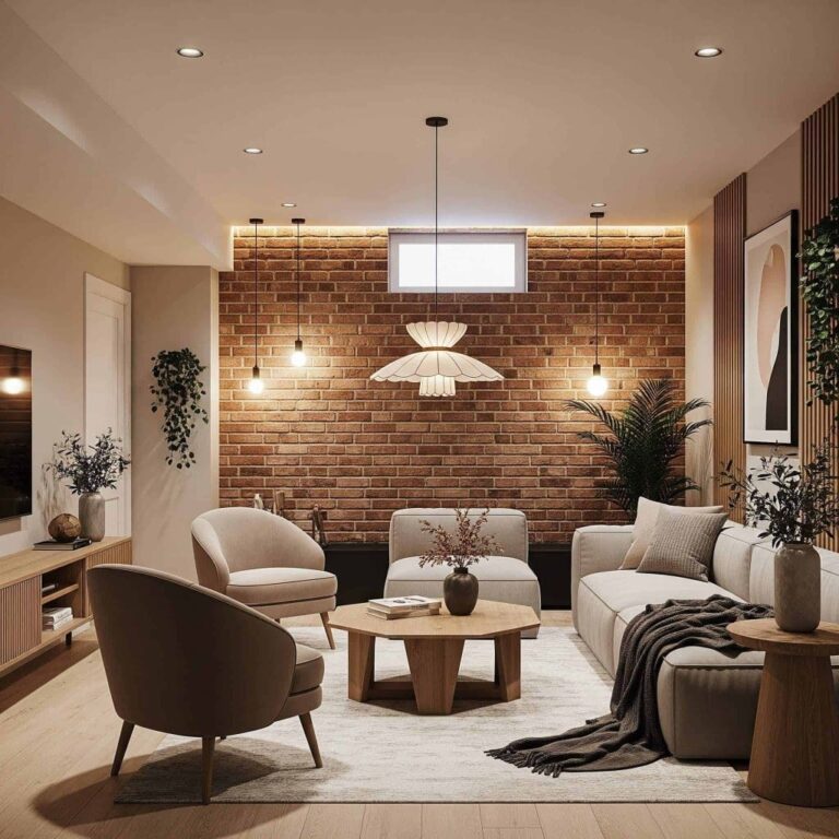 Basement Accent Wall Ideas