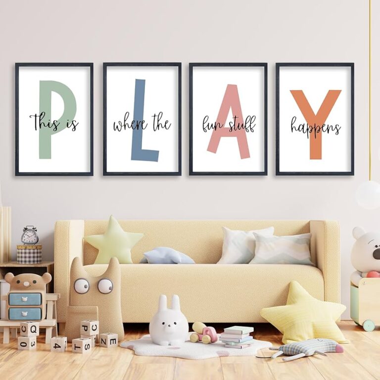 Playroom Wall Decor Ideas That Feel Like a Joyful Creative Wonderland