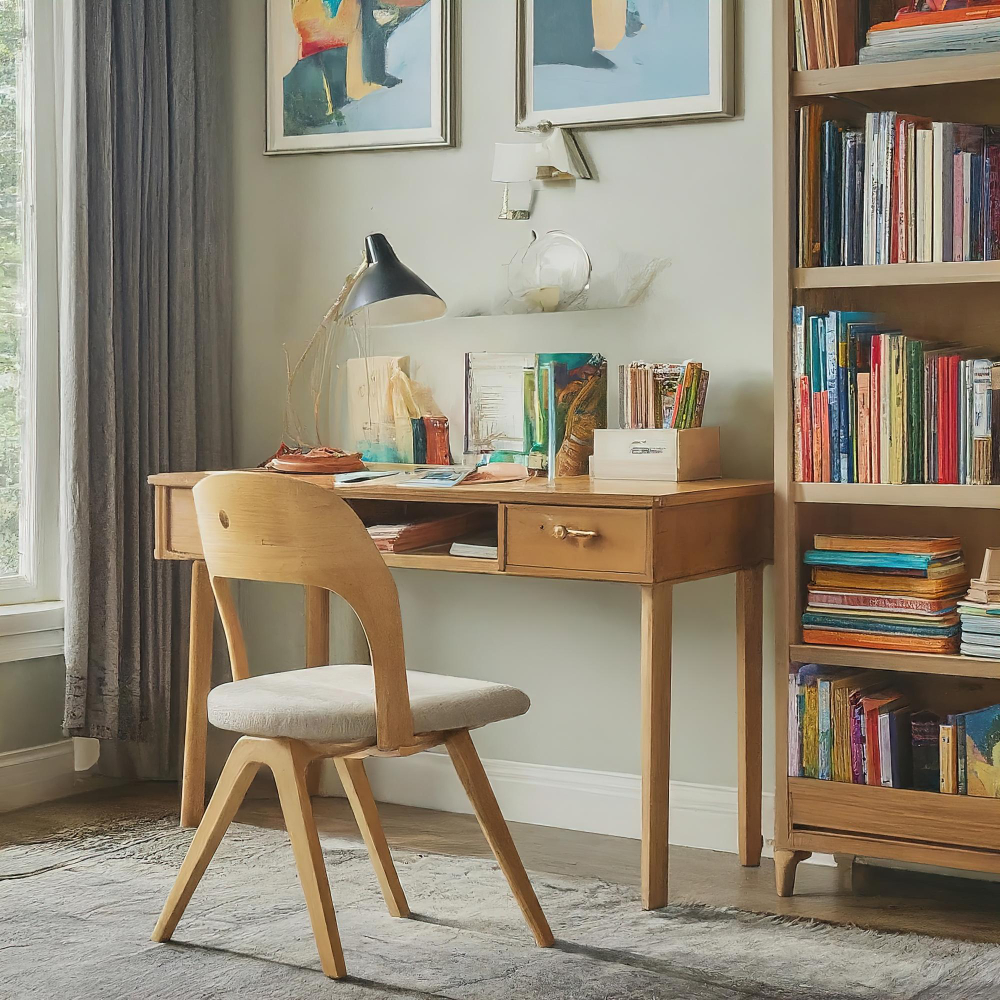 Study Table Wall Decor Ideas