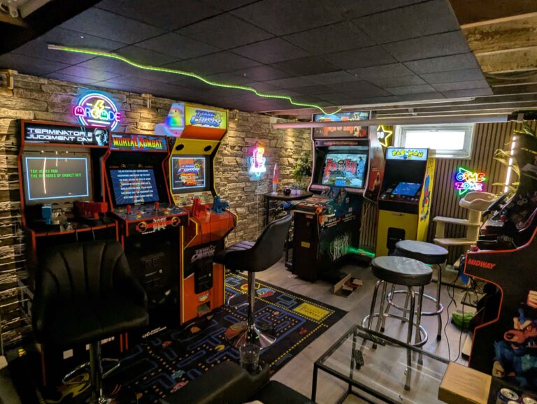 Arcade Basement Ideas