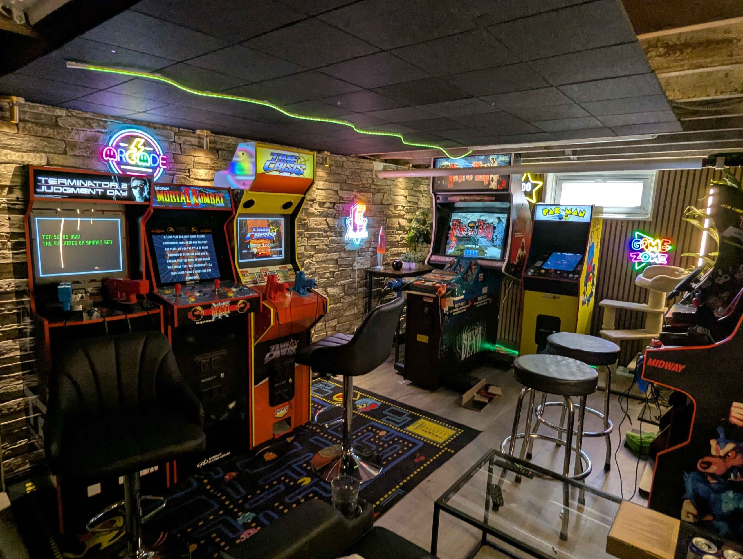 Arcade Basement Ideas