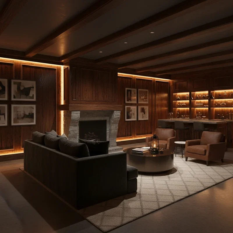 Basement Aesthetic Ideas
